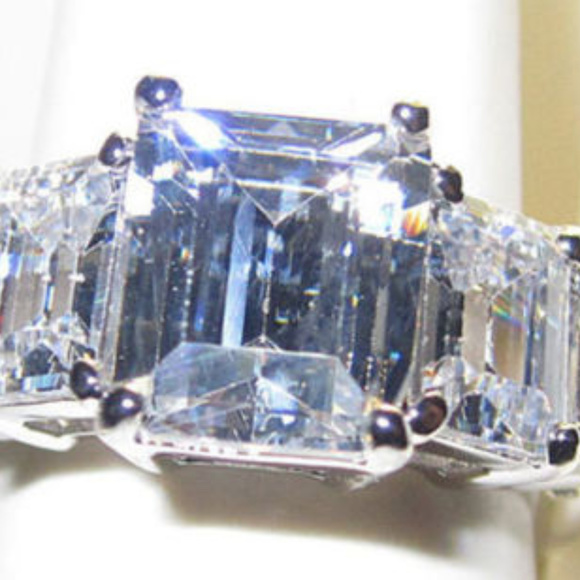CAMILLA PARKER BOWLES Ring Jewelry - SOLD NWT ring engagement white gold cz wedding camilla